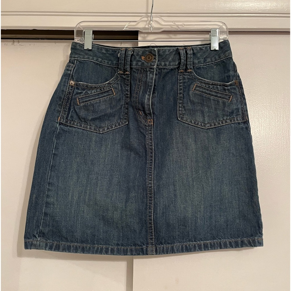 Ann Taylor Denim Skirt Size 6